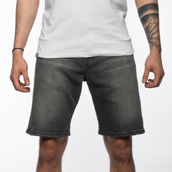 Szare Szorty Jeansowe Legii Warszawa