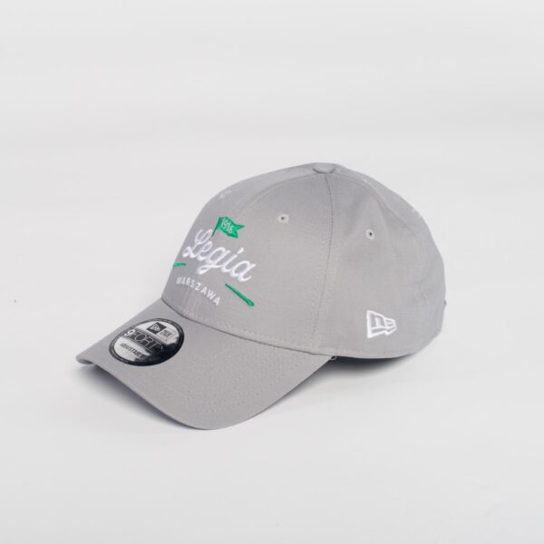 Szara czapka z daszkiem New Era Legia Warszawa