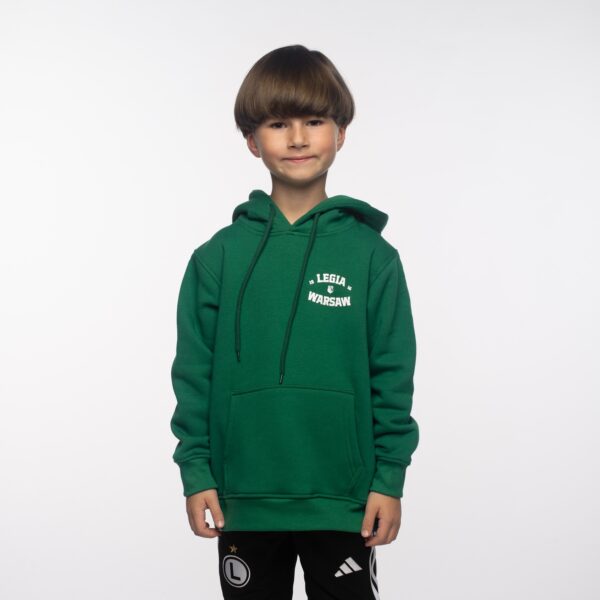 Zielona bluza z kapturem Legia Warsaw