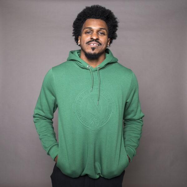 Zielona bluza z kapturem Legia Kosz