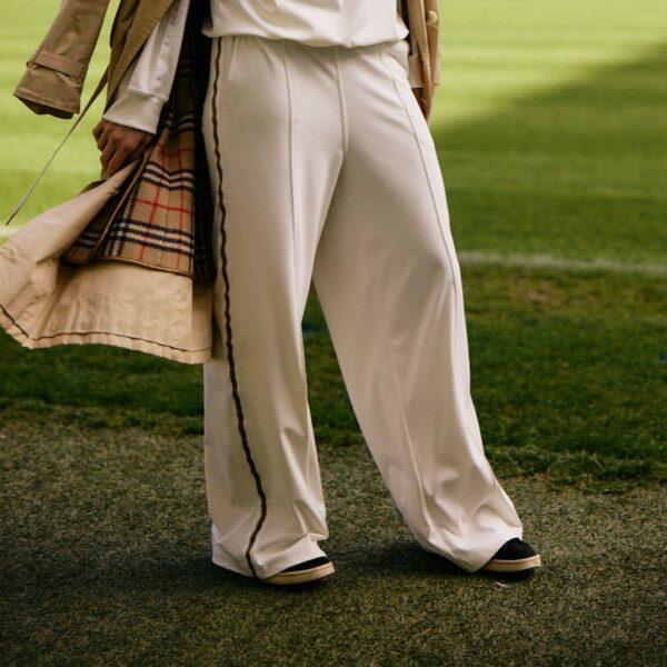 Spodnie ecru damskie Syrenka Legia ROMA YANOTA