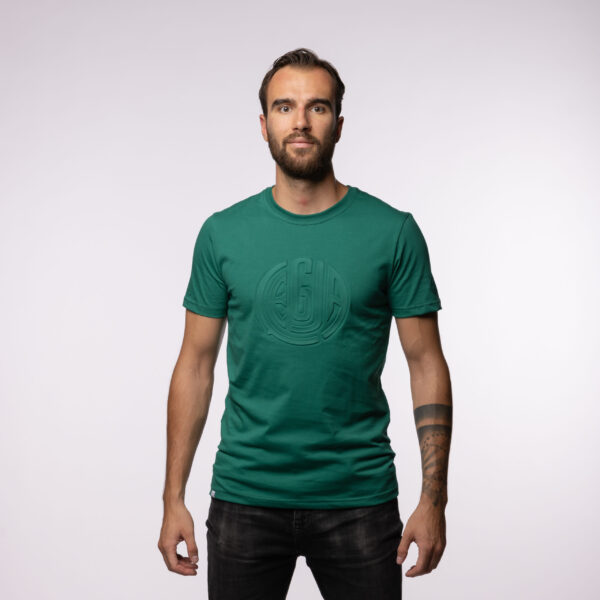 Zielona koszulka z tłoczeniem LEGIA