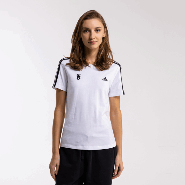 Koszulka damska Essentials Slim 3-Stripes Tee Syrenka - GL0783