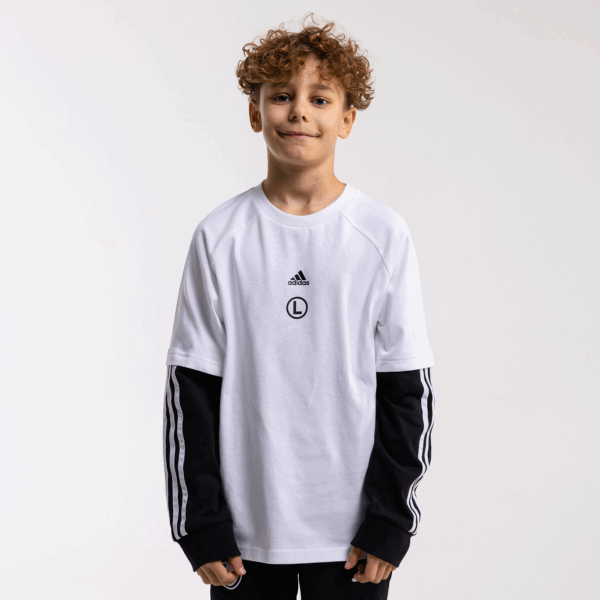 Koszulka juniorska Street Jam 2-in-1 Long Sleeve eLka Herb - IV7048