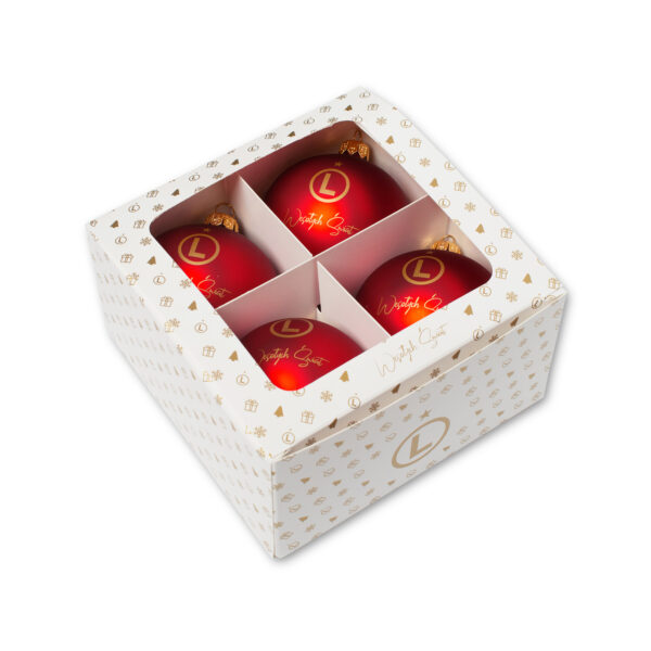 Bombki eLka - czerwone