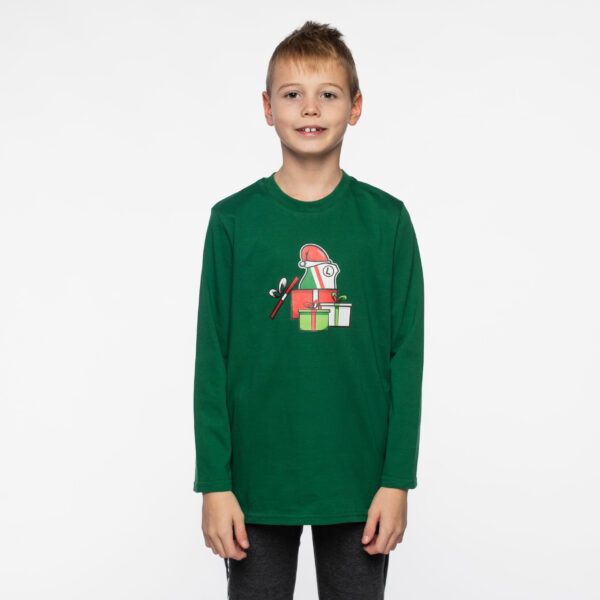 Świąteczny longsleeve dziecięcy