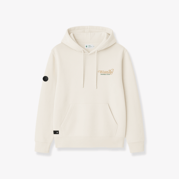Bluza off-white Warsaw Football Club z Syrenką