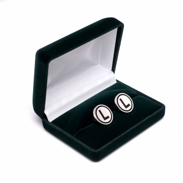 Spinki srebrne do mankietów eLka pr.925