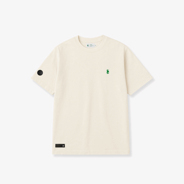 Koszulka off-white Football Club z Haftem Syrenki