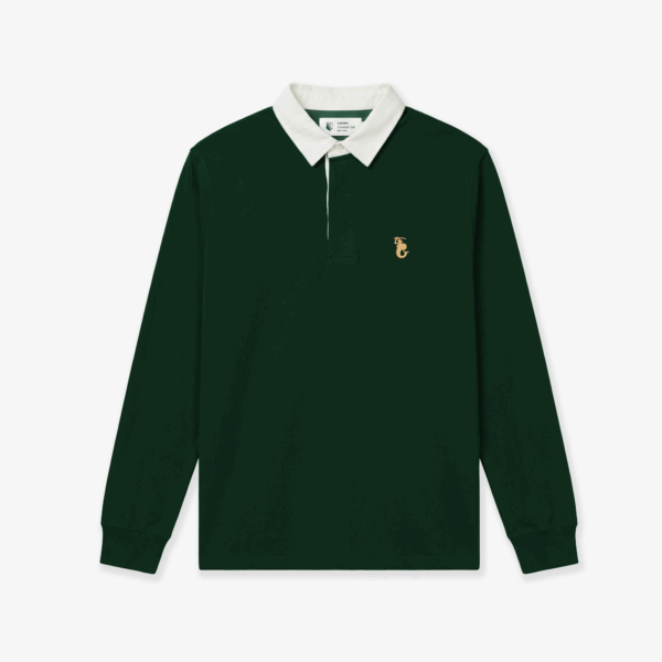 Longsleeve Rugby Polo Royal Green Syrenka