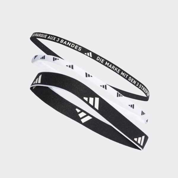 Opaski na głowę Multiple Width Training 3 Per Pack - IA3031